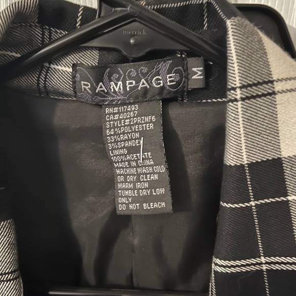 Plaid belted jacket - Picture 3 of 3